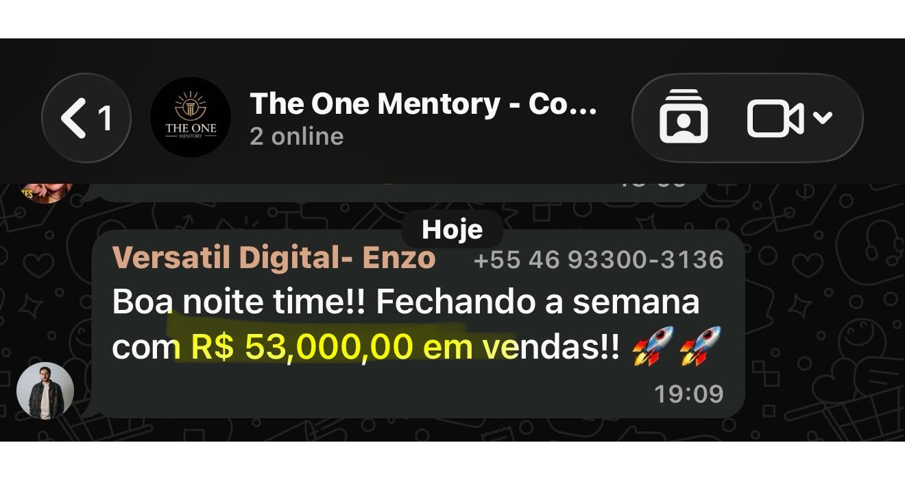 Depoimento de advogada - print de conversa