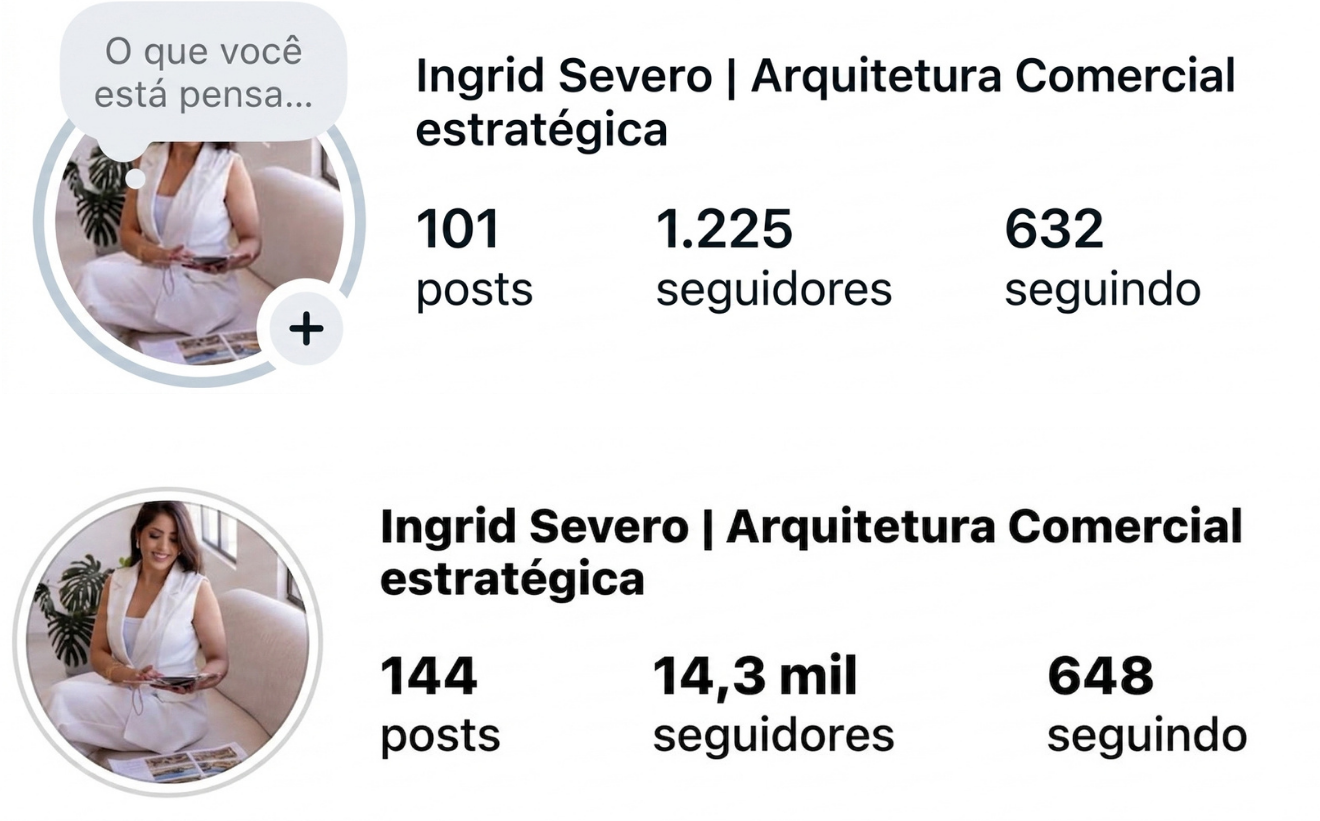 Resultado de Ingrid - print de conversa