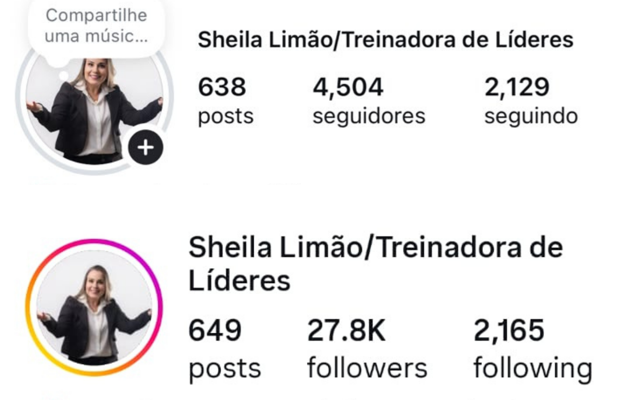 Resultado de Sheila - print de conversa